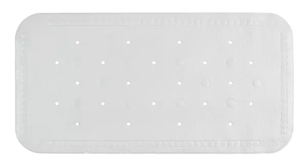 Tap. bain antidérapant Smoothi blanc