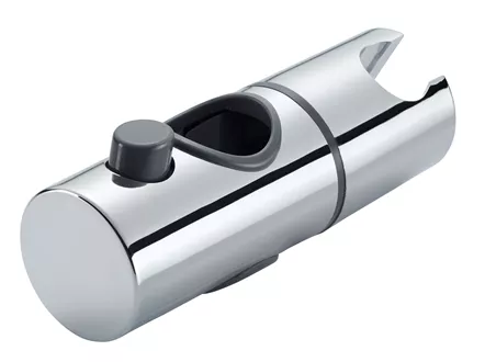 Slider for shower system chrome-plated