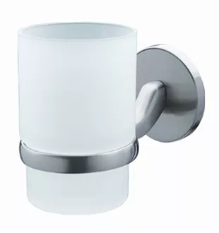 Porte-verre simple Roma chromé