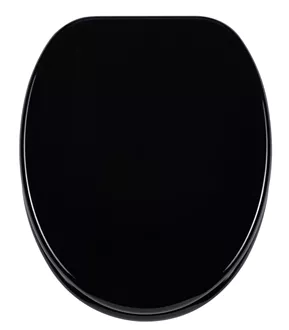 Toilet seat Bilbao Slow Down black - MDF - FSC® 100%