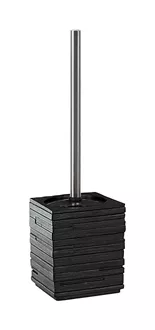 Garniture de WC Quadrotto noir