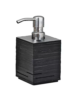 Distributeur savon Quadrotto noir