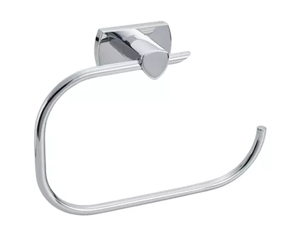 Anneau porte-serviette Biasca chromé