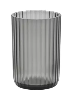 Mundspülbecher Priscilla anthrazit transparent